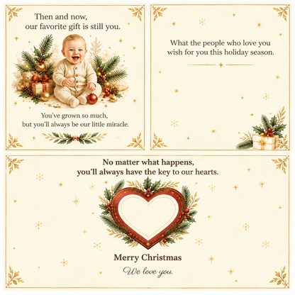Printable Christmas Gift Album — For Your Son/Daughter